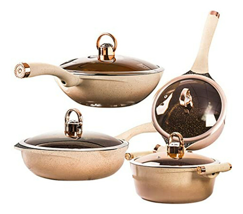 Juego De Ollas Wok Y Sartenes Para Cocina.