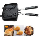 Taiyaki Pescado Forma Waffle Maker Moldes Antiadherente