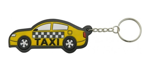 Llavero Taxi Carro  Automóvil Ideal Recordatorio Regalo