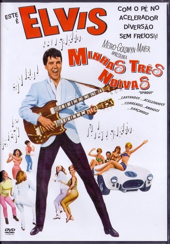 Elvis Minhas Tres Noivas Dvd Original Lacrado