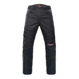 Pantalón Moto Reforzado Con Protecciones Impermeable Térmico