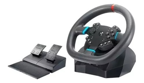 Volante + Pedalera Noga Drifter Vibracion Pad Pc Ps3 Hs