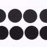 Velcro Negro Redondo 1,5 Cm Pack 50 Unid