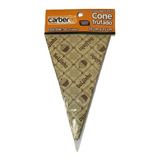 Embalagem Cone Trufado Sabores 10x15cm Pt C/50 Unid. + Etiq.