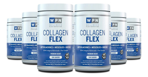 Wpn Colágeno Hidrolizado + Flex Complex  | Pack 6 Meses