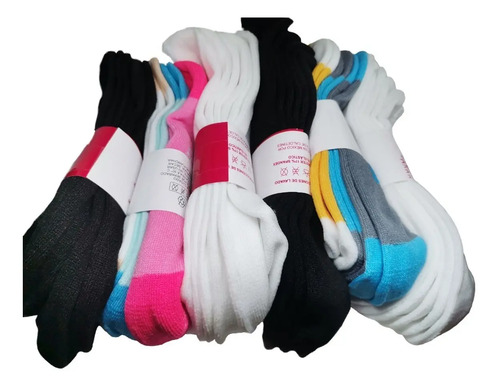 100 Paquetes De Calcetines (300 Pares) Mayoreo Tin Lote