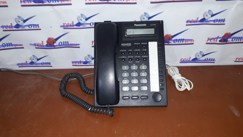 Teléfono Multilinea Panasonic Kx-t7730 Color Negro 