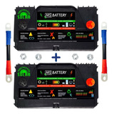 Bateria Solar 120ah 12v Kit X2 Para 240ah 12v Tipo Lth Cale