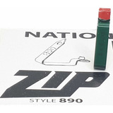 50 Placas Zip Para Gallo Con Grabado Láser Personalizado