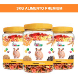 Alimento Premium Para Hamster 3 Kg + Envío Gratis