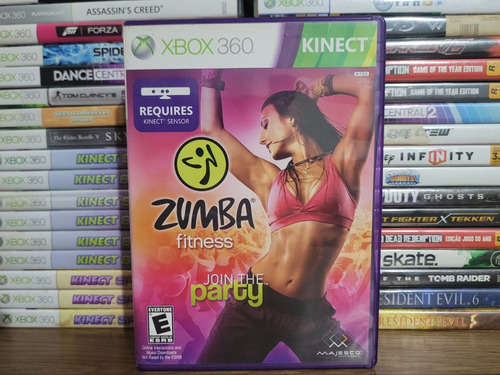Jogo Zumba Fitness Join The Party Xbox 360 Original Mídia