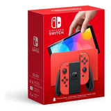 Nintendo Switch Oled  Mario Red Edition// Mathogames