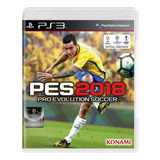 Jogo Seminovo Pro Evolution Soccer 2018 Ps3