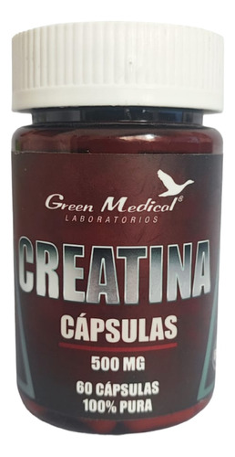 Creatina 60 Cápsulas 500mg - 100% Pura