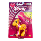 Juguete Muñeco Mini Pony Peinado Cabello Con Accesorios