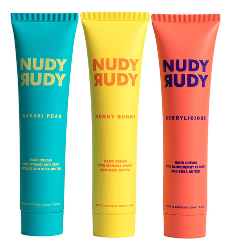 Nudy Rudy - Paquete De Crema De Manos - Mantequilla De Karit
