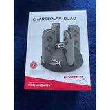 Hyper X Chargeplay Switch Quad Dock Base Cargadora Nintendo
