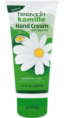 Herbacin Kamille  Crema De Manos De Glicerina 3.30 Oz, Paque