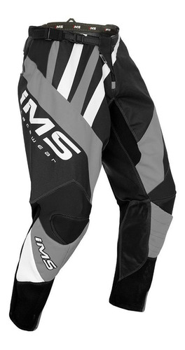 Pantalon Motocross Ims Action Negro Brasil En Fas Motos