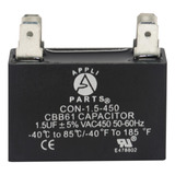 Appli Parts Condensador Capacitor De Ventilador 1.5 Mfd (