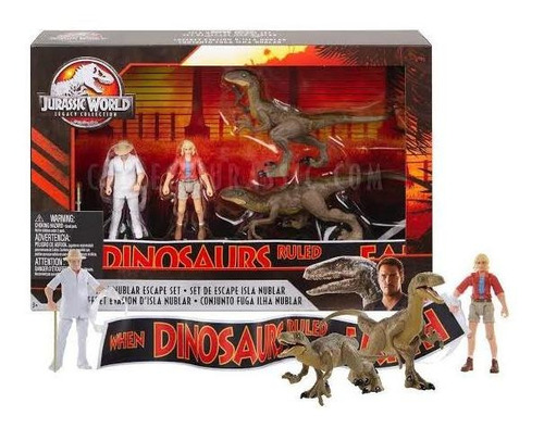 Set De Escape Isla Nublar Jurassic World Mattel Legacy