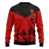 Buzo Cuello Redondo Kapho Rugby Toulon Niños