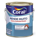 Tinta Acrílica Coral Rende Muito 3200ml Branco Gelo