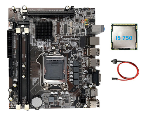 La Placa Base H55 Lga1156 Es Compatible Con Cpu Dd De La Ser