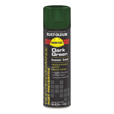 Pintura Aerosol Anticorrosivo Rust Oleum High Performance Color Verde Oscuro | MercadoLibre