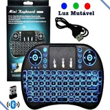 Mini Teclado Controle Sem Fio Para Smart Tv Tv Box Pc