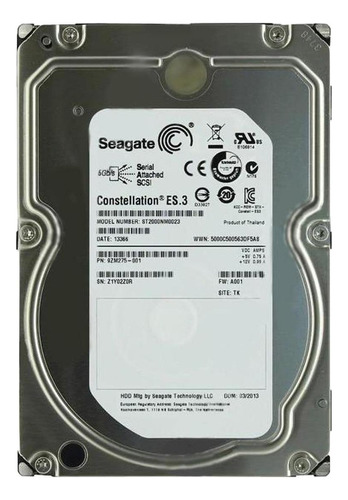 Hd 2tb Sas Seagate Constellation Es.3 St2000nm0023