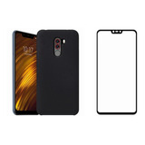 Case Capa Fosca Slim Compativel Xiaomi Poco F1 + Pelicula 3d