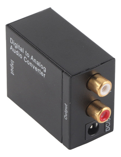 Convertidor De Audio Digital Coaxial A Analógico Optico 