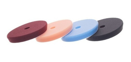 Angelwax Kit De 4 Pads Slimline 1.5 Pulgadas Para Rotativa