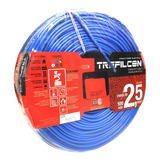 Cable Unipolar Trefilcon 100 Metros 2,5mm Normalizado Iram Color De La Cubierta Azul