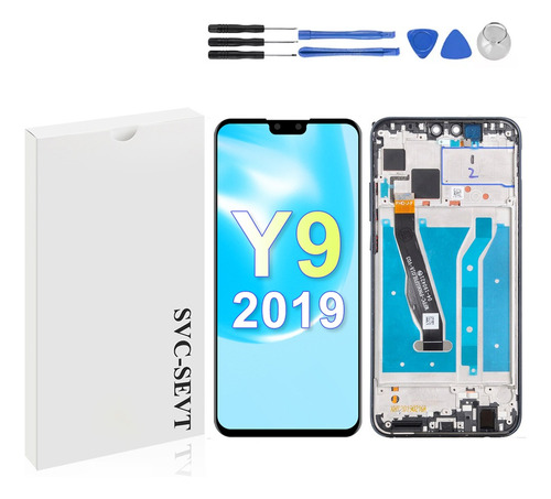 Pantalla Lcd Compatible Huawei Y9 2019 Con Marco Jkm-lx3