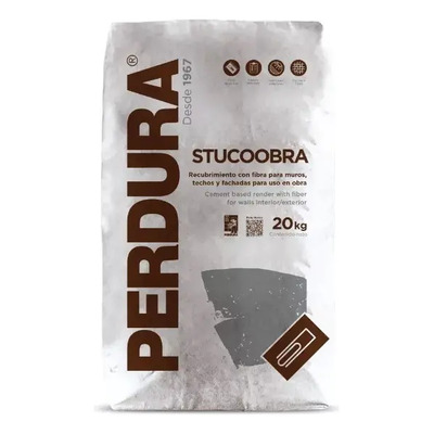 Bulto De Estuco Marca Perdura Stucoobra De 20 Kg | MercadoLibre