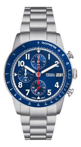 Reloj Hombre Fossil Sport Tourer De Acero Inoxidable2