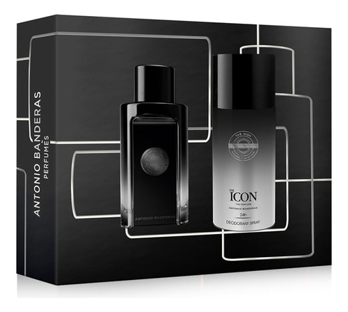 Kit Perfume De Hombre Banderas The Icon Edp 100 Ml + Desodor