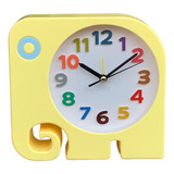 Relógio Despertador Quarto Infantil Decoração Animais Kawaii