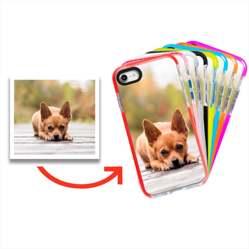 Funda Para iPhone Ultra Impacto Personalizada Con Tu Foto