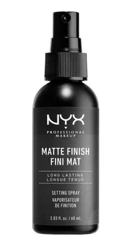 Nyx Spray Fijador De Maquillaje Larga Duración 60ml Mate