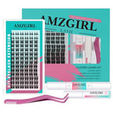 Amzgirl - Kit De Extensiones De Pestañas Para Bricolaje, 84