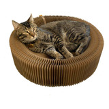 Bobbypet Cat Scratcher Lounge Bed - Forma Redonda Plegable P