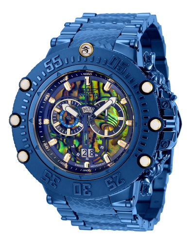 Reloj Cronógrafo Invicta Subaqua De Cuarzo Para Hombre Con E