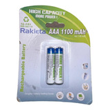 Pilas Recargables 2 Pack Aaa 1.3v 110 Mah