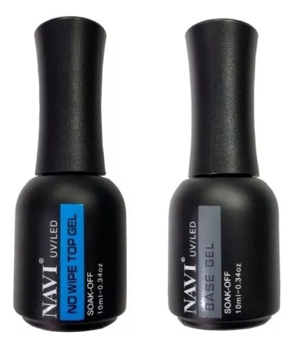 Base Y Top Coat Navi Profesional Uñas Manicura 10ml