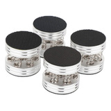 4x Altavoces De Resorte De Aluminio Cnc Pies Pad Soporte De