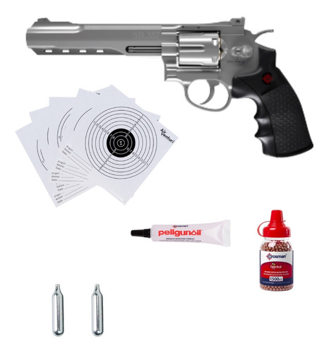 Revolver Crosman  Sr357 Bbs Co2 4.5mm Full Metal Xchws P