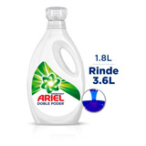 Pack 6 Botellas Detergente Ariel Concentrado Doble Poder 